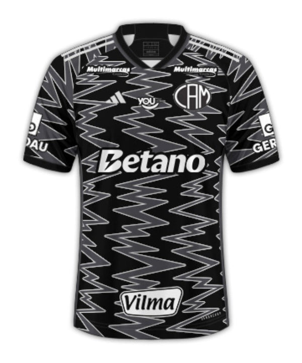 Atlético Mineiro 24/25 III Tercera - Todos los Patrocinios - Versión Aficionado