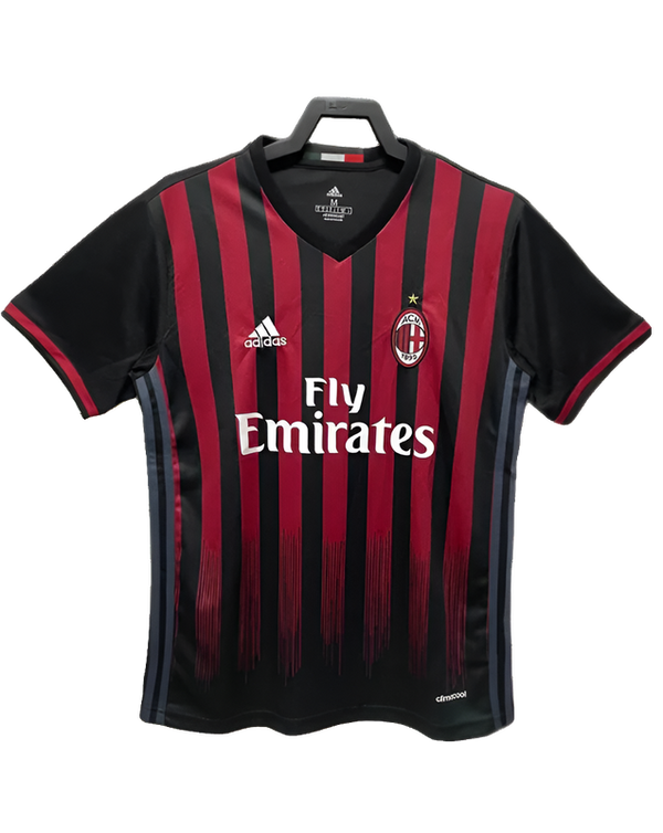 Camiseta AC Milan 16/17 I de Local - Versión Retro