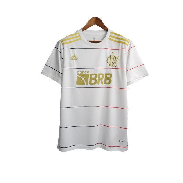 Camiseta Flamengo 22/23 Edición Conmemorativa - Blanco - Versión Aficionado