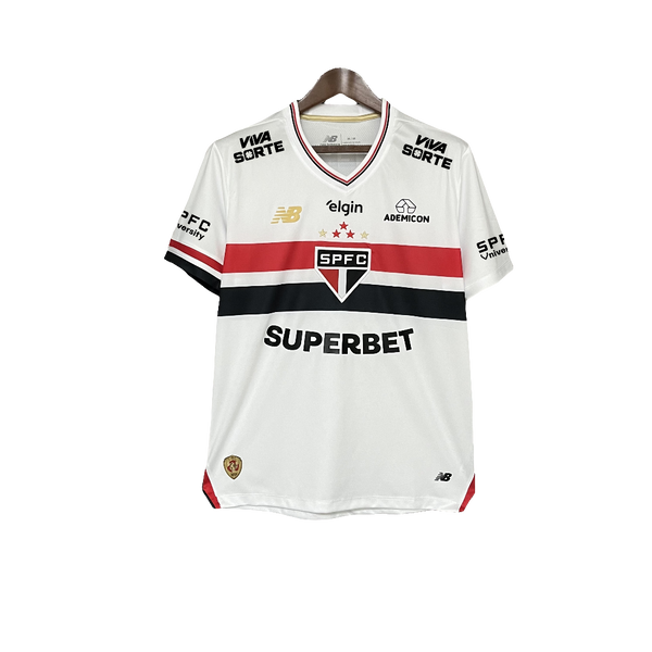 Camiseta São Paulo 25/26 I de Local - Todos los Patrocinios - Versión Aficionado