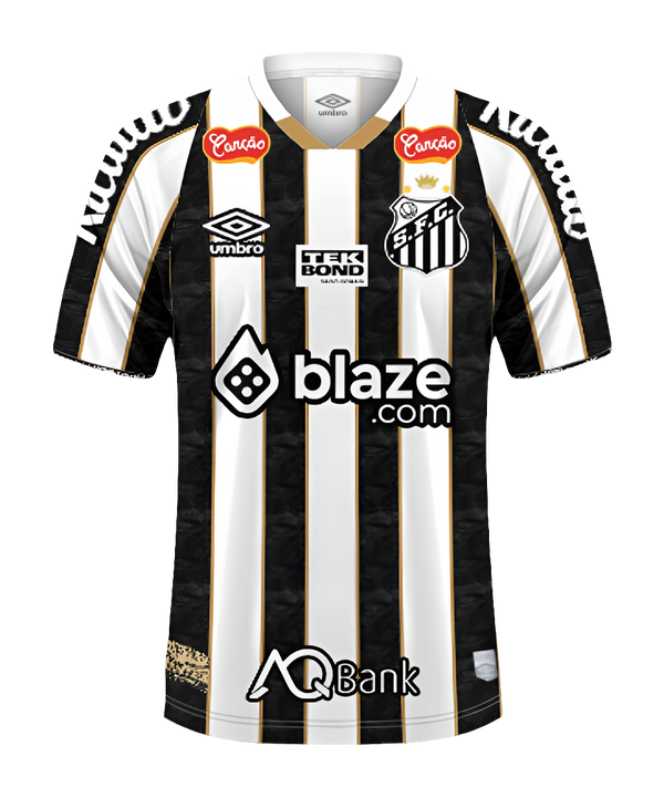 Camiseta Santos 24/25 II de Visitante - Todos los Patrocinios - Versión Aficionado