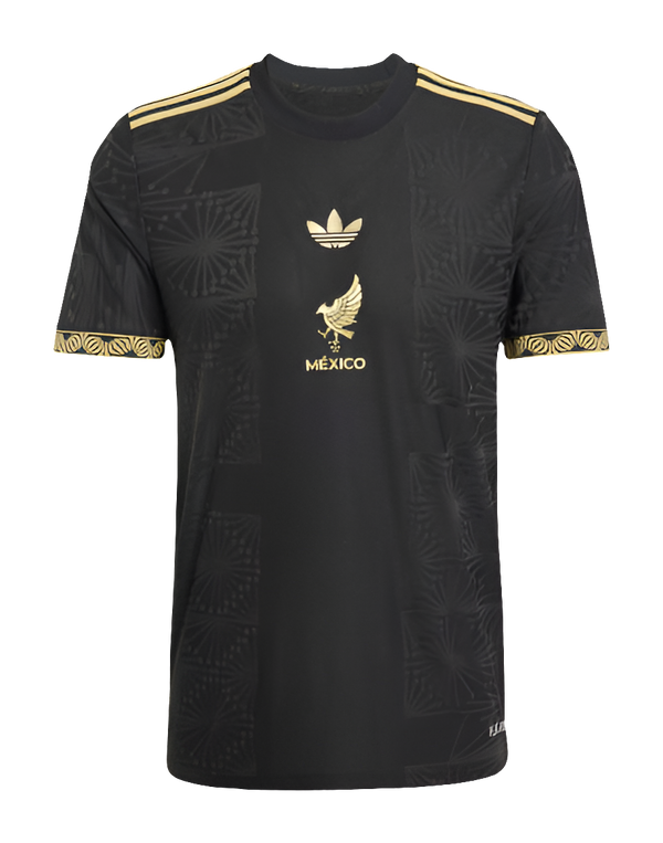 Camiseta México 25/26 Edición Copa Oro - Negro - Versión Aficionado