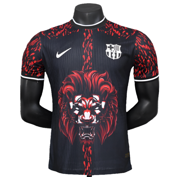 Camiseta Barcelona 25/26 Edición León - Rojo - Versión Jugador