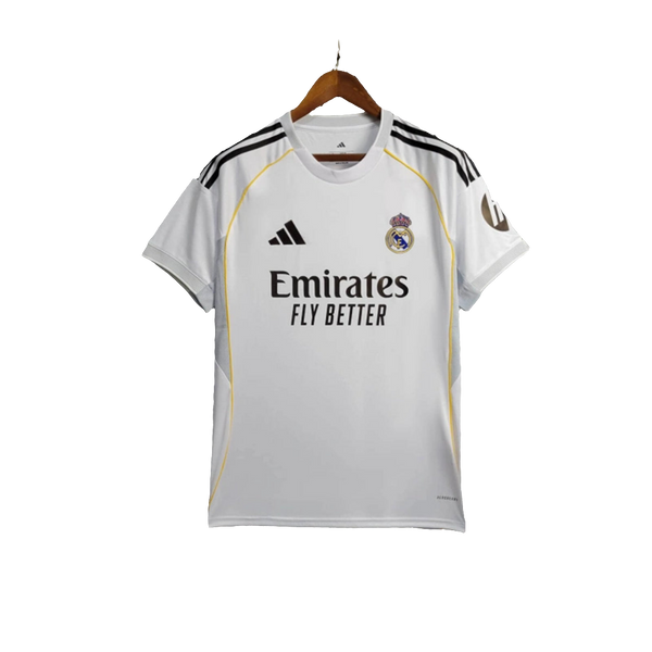 Camiseta Real Madrid 25/26 I de Local - Versión Aficionado