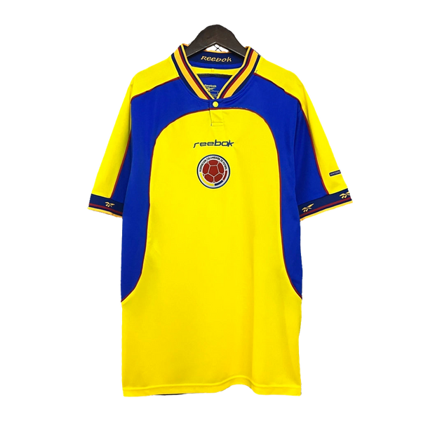 Camiseta Colombia 2001 I de Local - Versión Retro