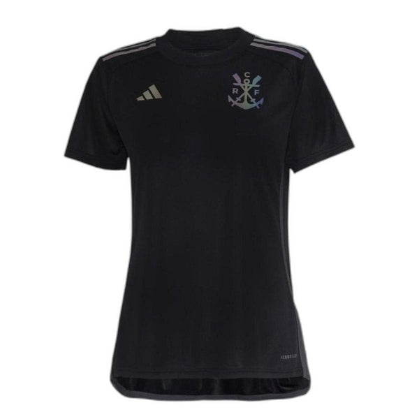 Camiseta Flamengo 23/24 III Tercera Negro - Mujer