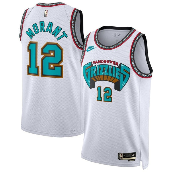 Camiseta NBA Ja Morant - Memphis Grizzlies - 2024/25 - Blanco - Versión Clásica