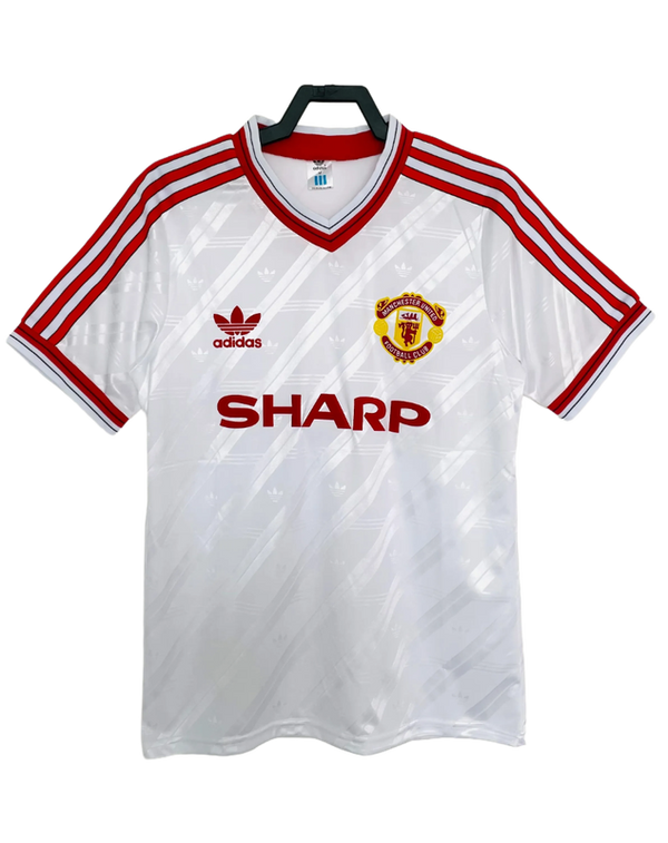 Camiseta Manchester United 86/88 II de Visitante - Versión Retro