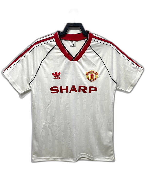 Camiseta Manchester United 88/90 II de Visitante - Versión Retro