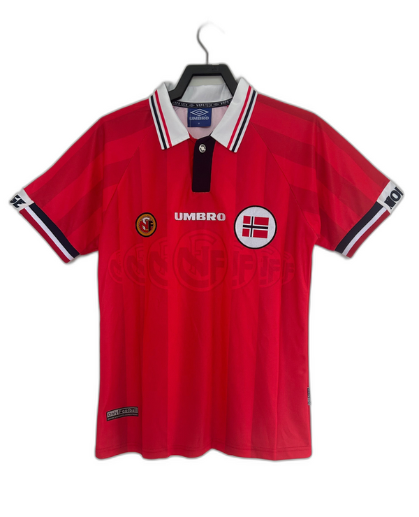 Camiseta Norway 1998 I de Local - Versión Retro