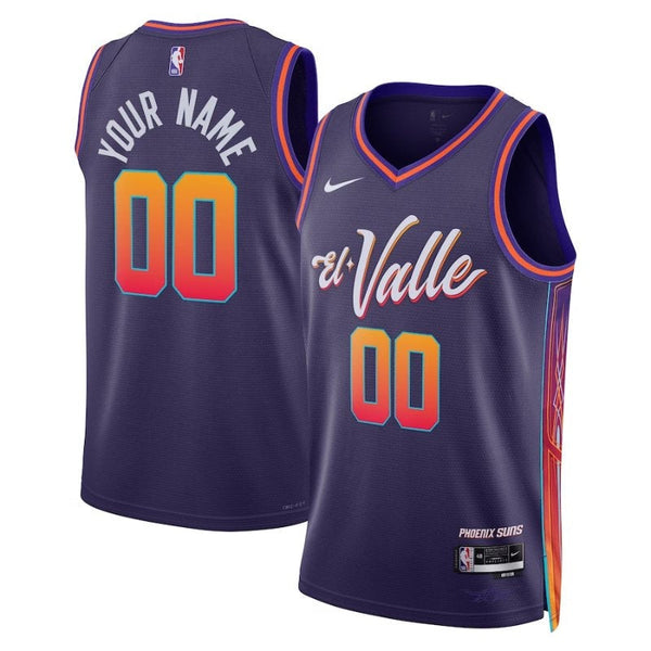 Camiseta NBA - Phoenix Suns - 23/24 - Morado - Edición Ciudad